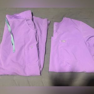 FIGS Scrub Set - LILAC DAWN